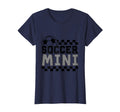 Soccer Mini Checker Checkered T-Shirt - Minimalist Print Unisex