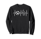 Bubble Tea Funny Soccer Player Sweatshirt - Custom Art Print Unisex