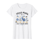 Proud Mama Silly Soccer Goose Mom Sweatshirt - Trendy Graphic Men Women