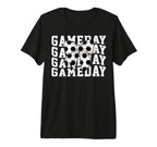 Game Day Soccer Lover Trendy Coquette T-Shirt - Fun Novelty Design Unisex