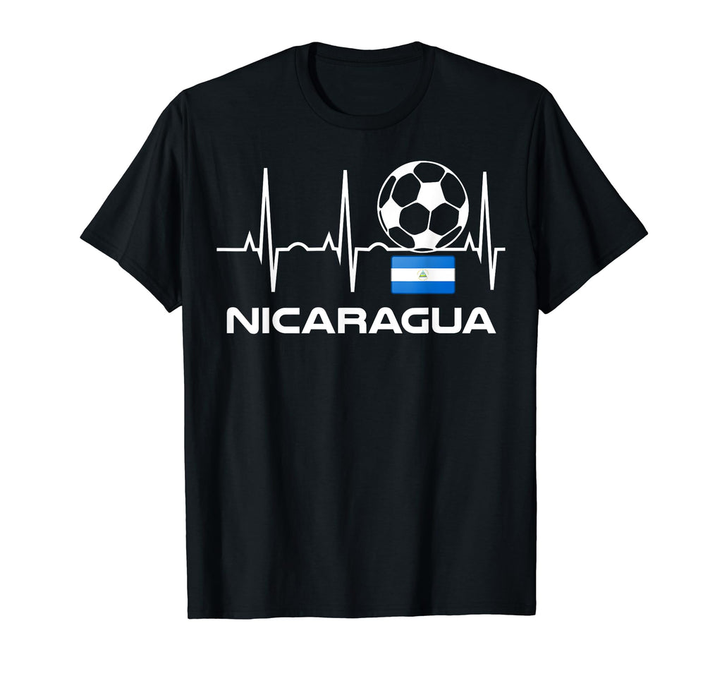 Nicaragua Soccer Nicaraguan Futbol T-Shirt - Aesthetic Graphic Unisex