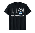 Nicaragua Soccer Nicaraguan Futbol T-Shirt - Aesthetic Graphic Unisex
