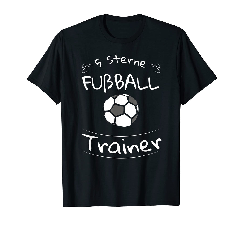 5 Star Football Trainer Master T-Shirt - Minimalist Print Men Women