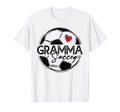 Soccer Gramma Soccer Player Family T-Shirt - Unique Graphic Men Women