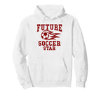 Future Soccer Star Hoodie - Aesthetic Graphic Men Women