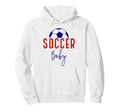 Soccer Soccer Ball Support Soccer Family Hoodie - Custom Art Print Unisex