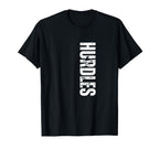 Hurdles Coach Distressed Hurdles T-Shirt - Novelty Apparel for Adults