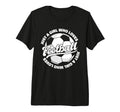 Just Who Loves Football Player T-Shirt - Minimalist Print for Adults