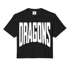 Dragons Team Mascot School Spirit Sweatshirt - Unique Graphic Men Women