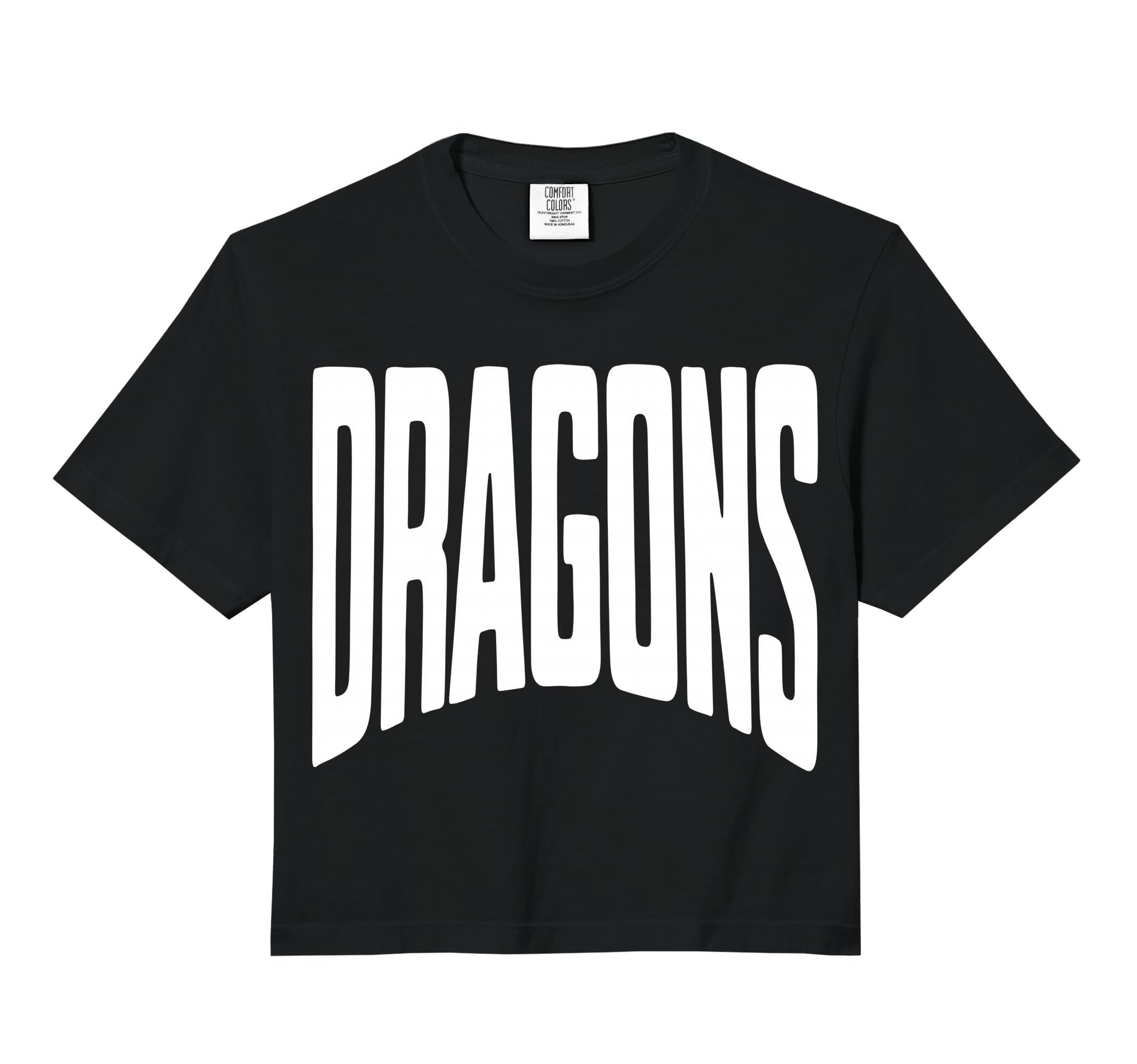 Dragons Team Mascot School Spirit Sweatshirt - Unique Graphic Men Women