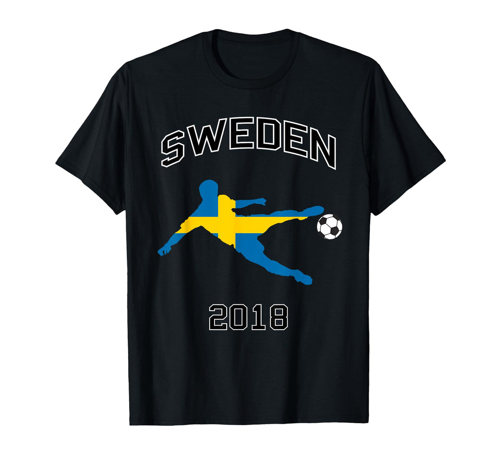 Swedish Football Jersey Sweden T-Shirt - Minimalist Print for Adults
