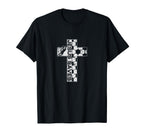 Jesus Jesus Saves Christian Cross Soccer T-Shirt - Graphic Print Unisex