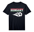Hungary Soccer Fans Jersey Hungarian T-Shirt - Minimalist Print Men Women