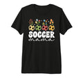Soccer Mama Flowers Soccer Mom T-Shirt - Streetwear Style for Adults