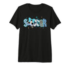 Soccer Game Day Mom Daughter Soccer T-Shirt - Casual Everyday Wear Unisex