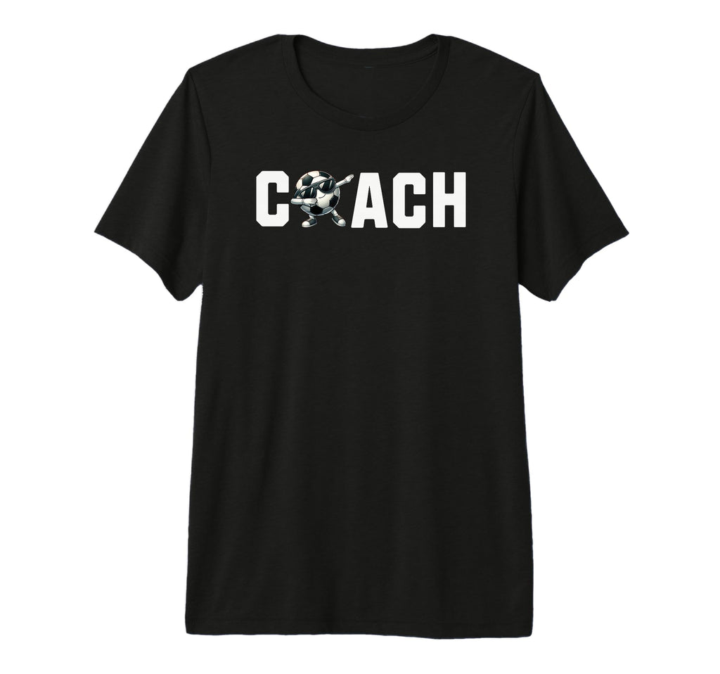 Funny Soccer Coach Tri Blend T-Shirt - Novelty Apparel for Adults