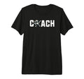 Funny Soccer Coach Tri Blend T-Shirt - Novelty Apparel for Adults