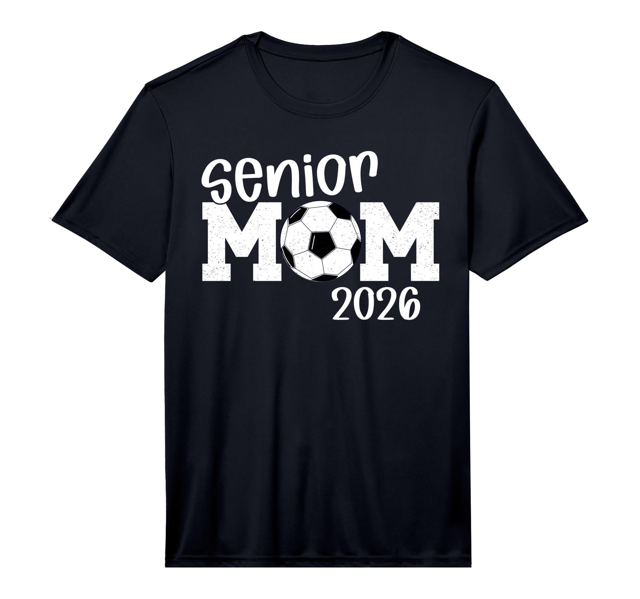 Mens Soccer Senior Mom 2026 Soccer T-Shirt - Graphic Print Men Women