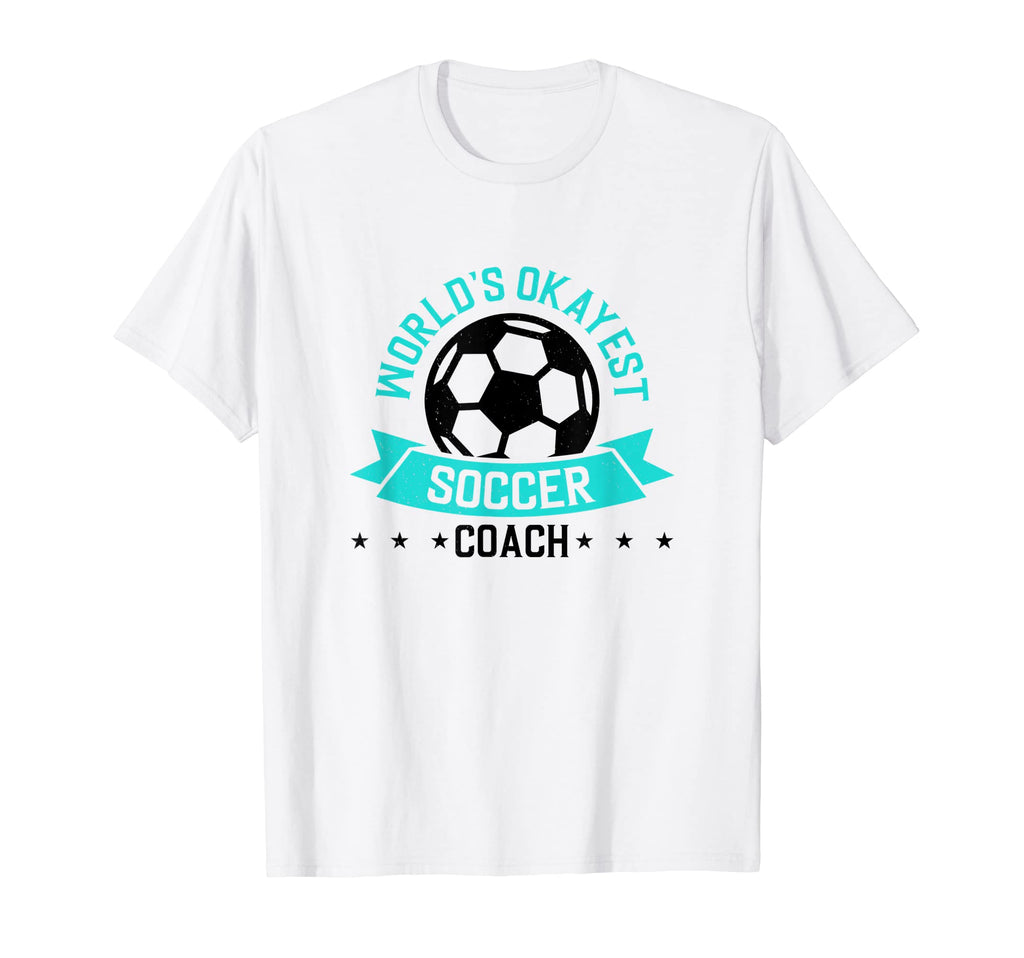 Coaching Soccer Dad Coach Soccer Coach T-Shirt - Minimalist Print Men Women