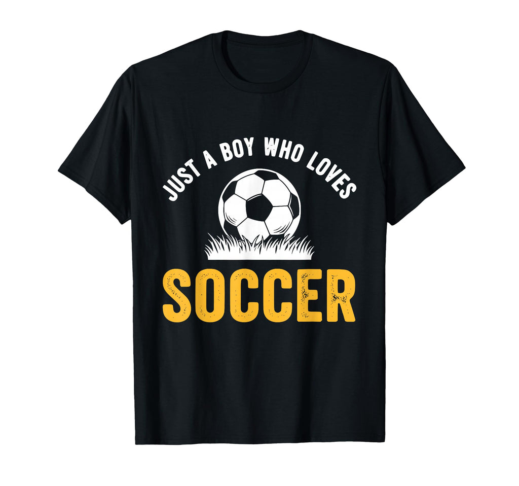 Just Who Loves Soccer T-Shirt - Streetwear Style Men Women
