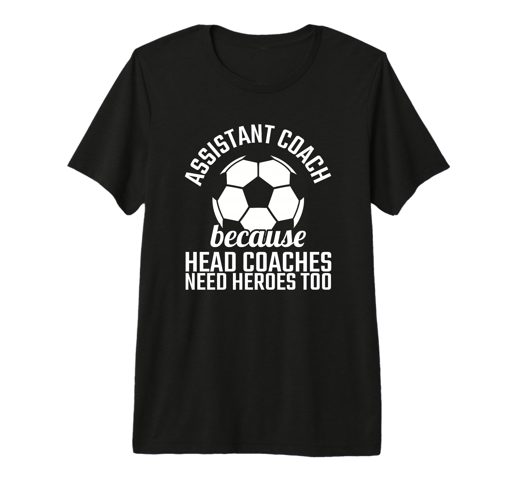 Assistant Coach Hero Funny Soccer Team T-Shirt - Custom Art Print Unisex