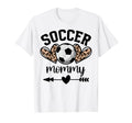 Soccer Mom Womens Soccer Mom Game Day T-Shirt - Custom Art Print Unisex