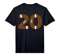 20Th Football Love Happy B Day Gift T-Shirt - Unique Graphic for Adults
