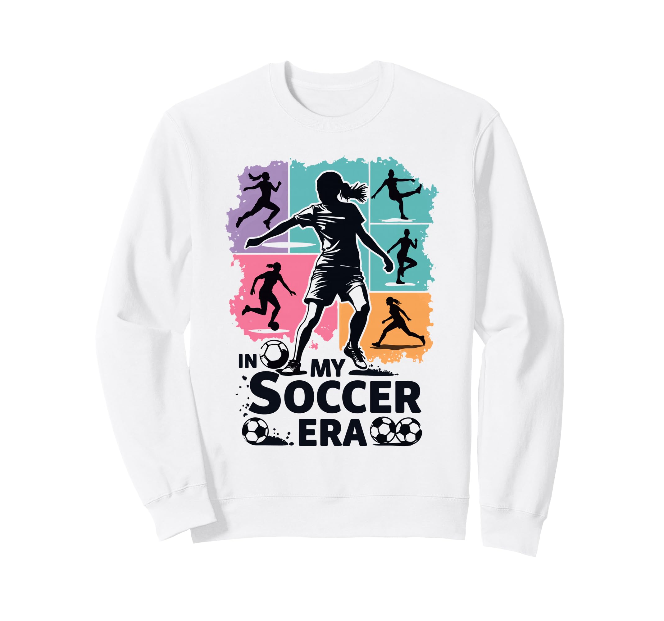 My Soccer Era Funny Soccer Player Sweatshirt - Unique Graphic Men Women