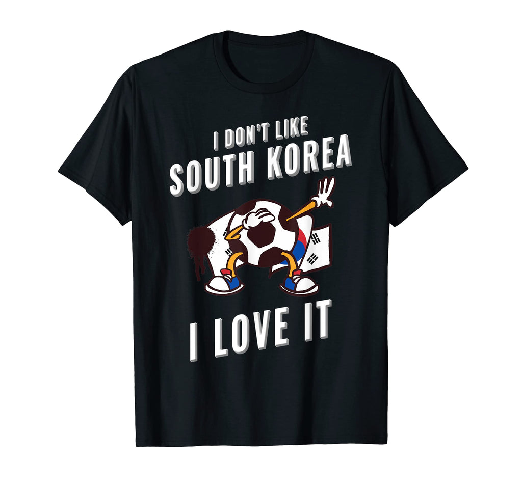 South Korea Soccer Supporters Fun T-Shirt - Fun Novelty Design Men Women