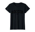 Soccer Mom Funny Athletic Lettering T-Shirt - Minimalist Print Men Women