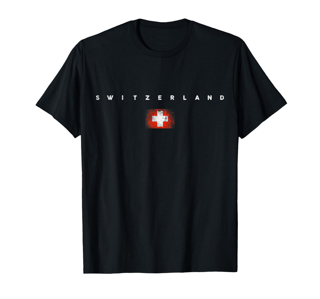 Switzerland Flag Pride Soccer Football T-Shirt - Streetwear Style Unisex