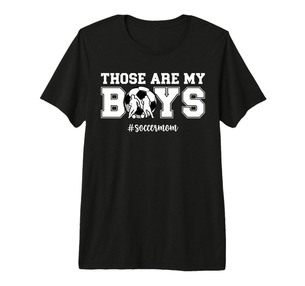My Soccer Mom Soccer Player Mom Soccer T-Shirt - Minimalist Print Unisex