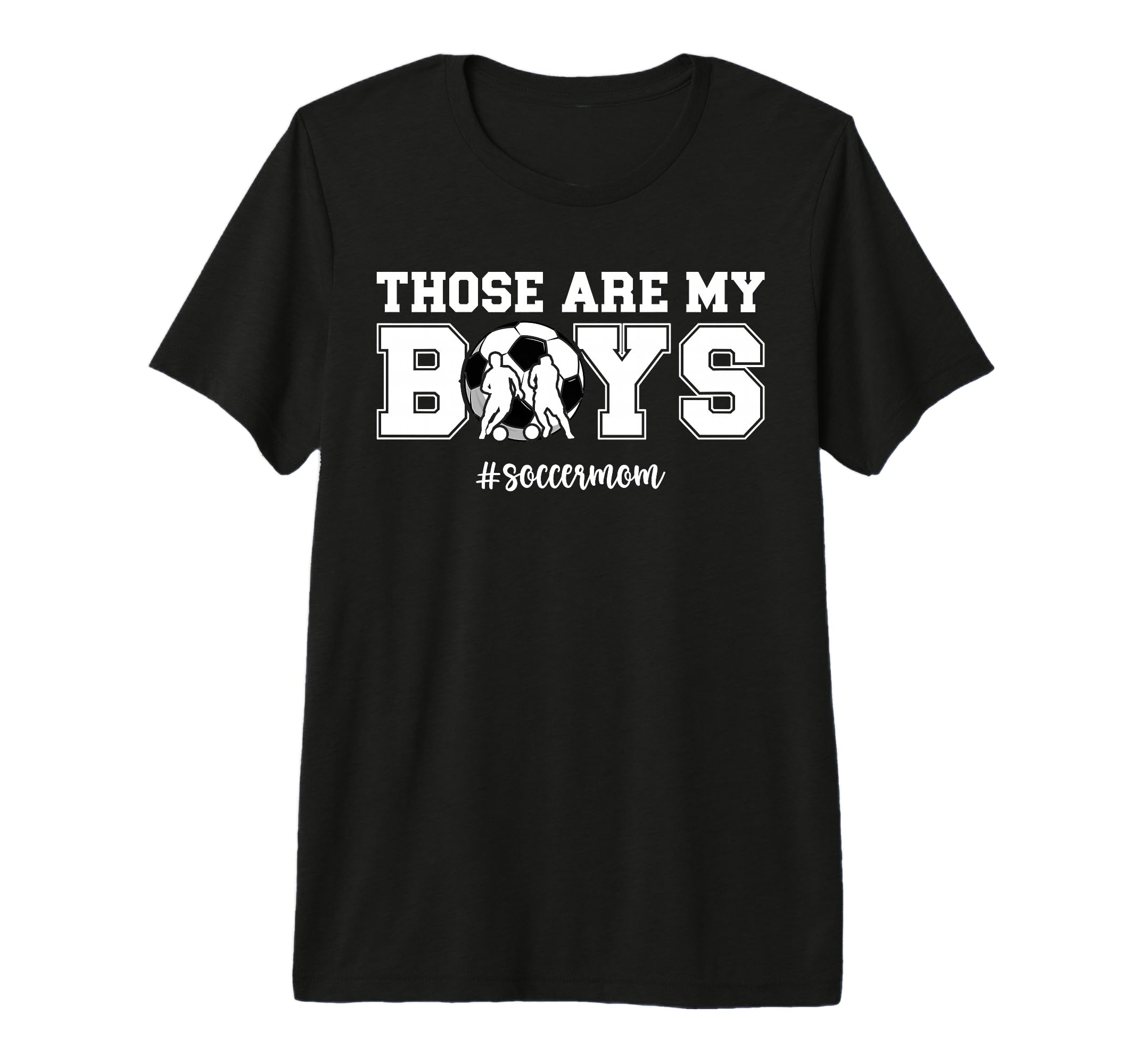 My Soccer Mom Soccer Player Mom Soccer T-Shirt - Minimalist Print Unisex
