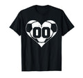 Soccer Number 00 Jersey Funny Soccer T-Shirt - Novelty Apparel Unisex