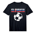 Proud Slovakia Soccer Fans Jersey T-Shirt - Graphic Print Men Women