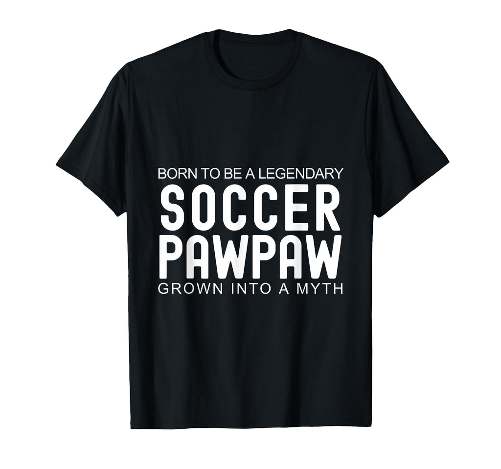 I Love My Pawpaw Soccer Lover T-Shirt - Aesthetic Graphic for Adults