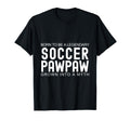 I Love My Pawpaw Soccer Lover T-Shirt - Aesthetic Graphic for Adults