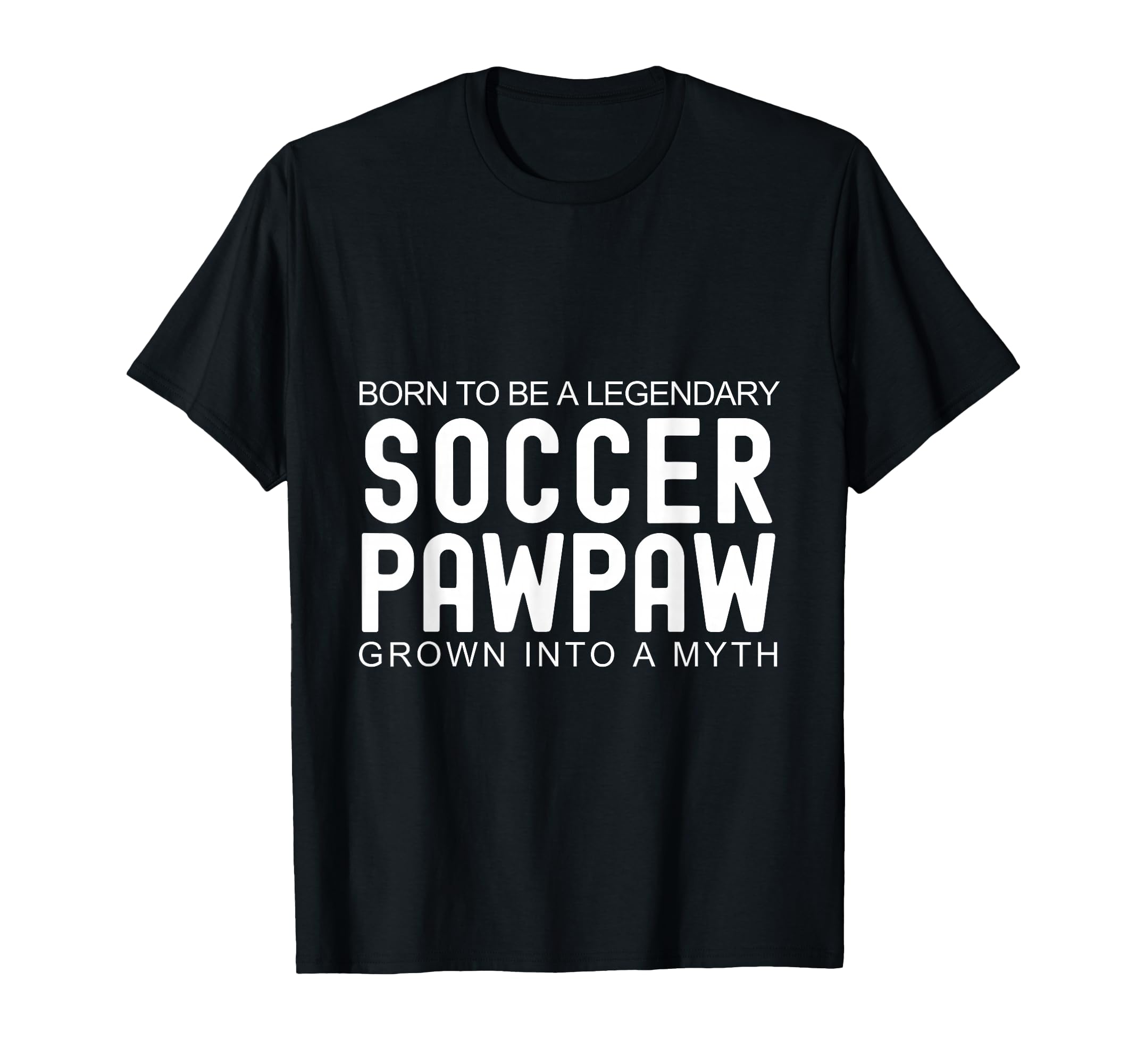 I Love My Pawpaw Soccer Lover T-Shirt - Aesthetic Graphic for Adults