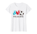Soccer Player Soccer Fan Peace T-Shirt - Casual Everyday Wear for Adults