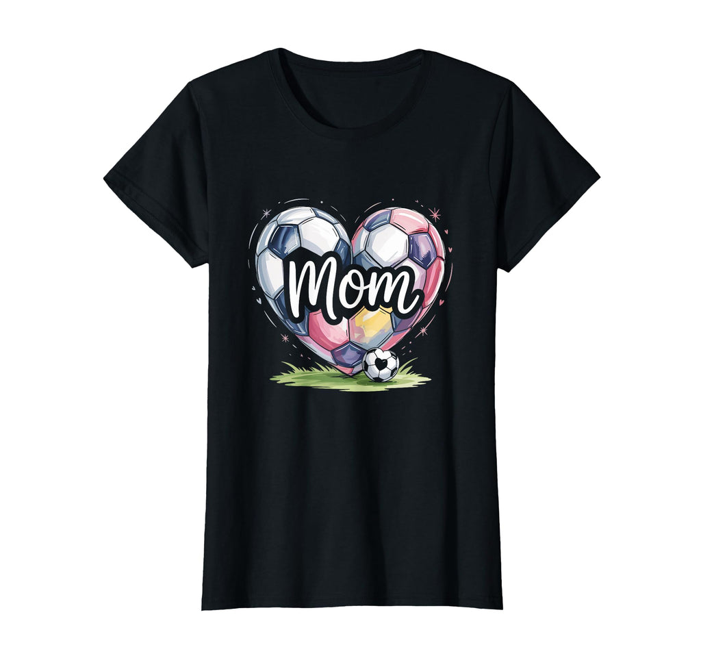 Game Day Team Sports Heart Mothers T-Shirt - Aesthetic Graphic for Adults