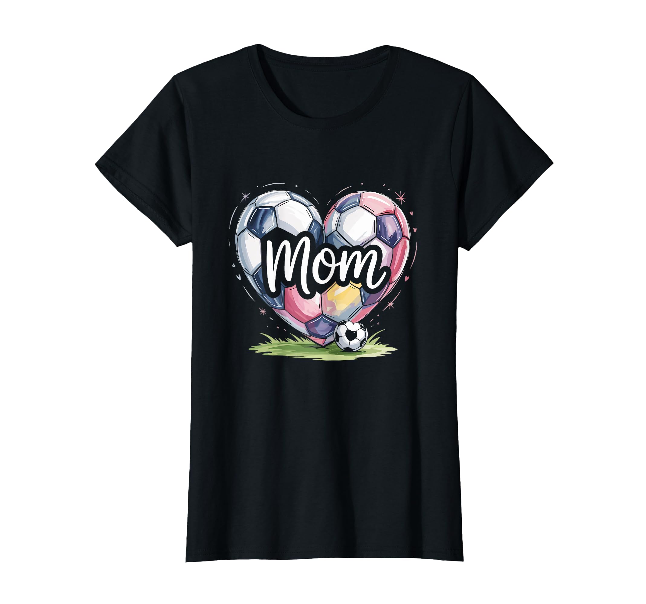 Game Day Team Sports Heart Mothers T-Shirt - Aesthetic Graphic for Adults