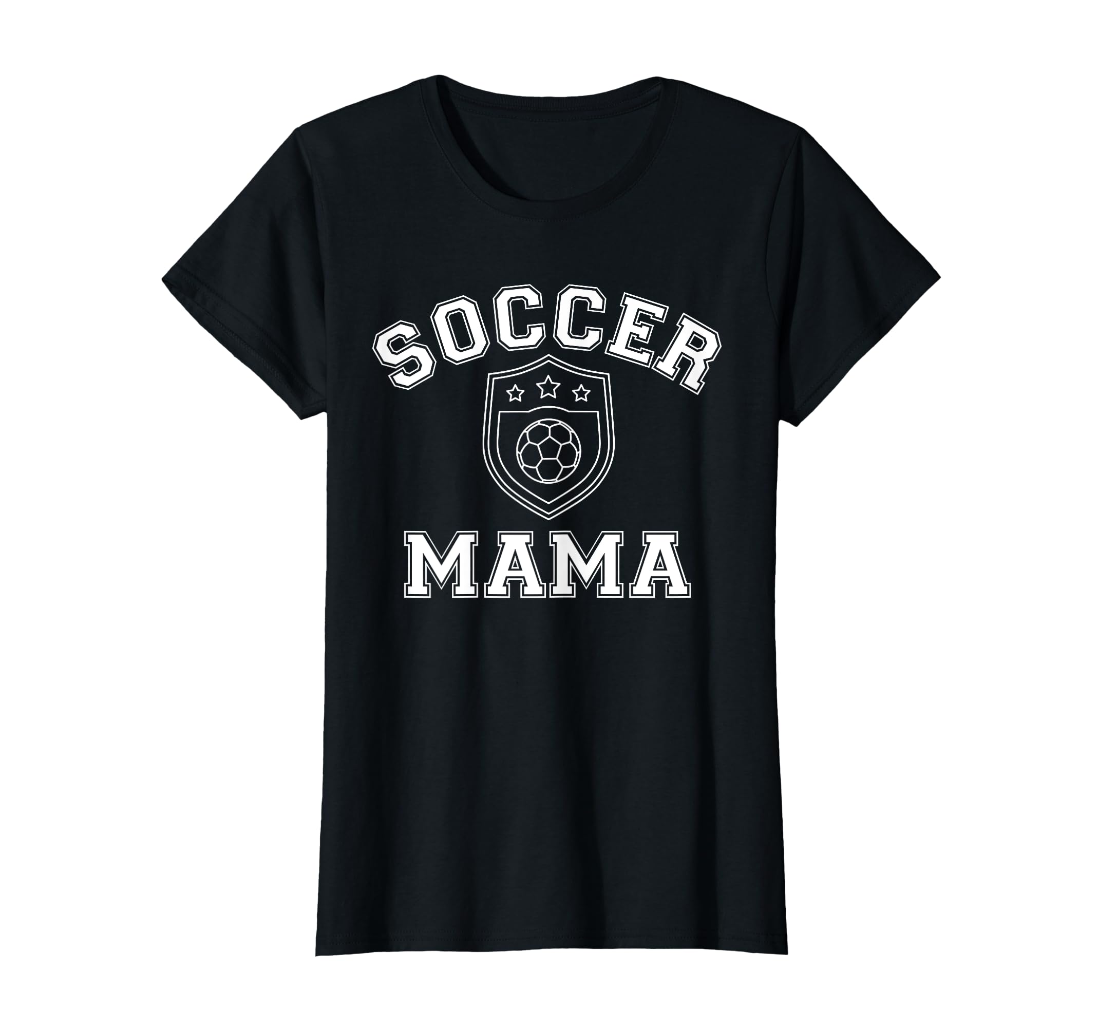 Soccer Mama Sports Moms Fan T-Shirt - Casual Everyday Wear for Adults