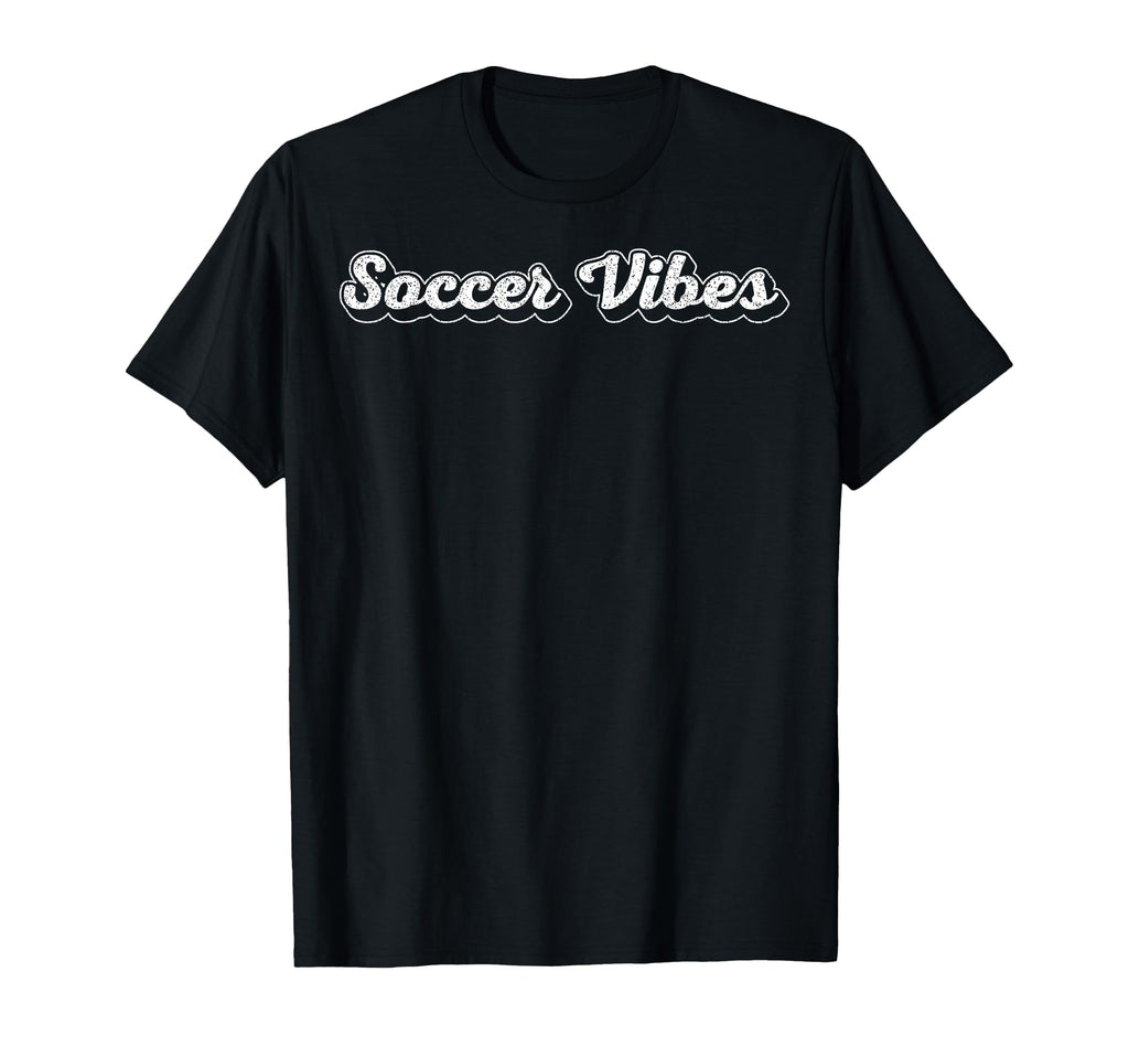 Soccer Vibes Fan Game Day Sports T-Shirt - Aesthetic Graphic Men Women