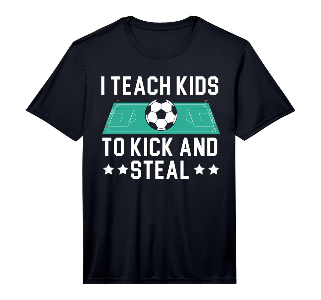 Mens Soccer Player Soccer Coach Kick T-Shirt - Aesthetic Graphic Unisex