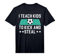 Mens Soccer Player Soccer Coach Kick T-Shirt - Aesthetic Graphic Unisex