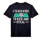 Mens Soccer Player Soccer Coach Kick T-Shirt - Aesthetic Graphic Unisex