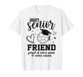 2027 Senior Soccer Friend Proud T-Shirt - Fun Novelty Design for Adults