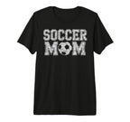 Soccer Mom Soccer Football Player Fan T-Shirt - Streetwear Style Unisex