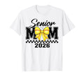 Groovy Senior Mom Softball Class 2026 T-Shirt - Graphic Print Men Women
