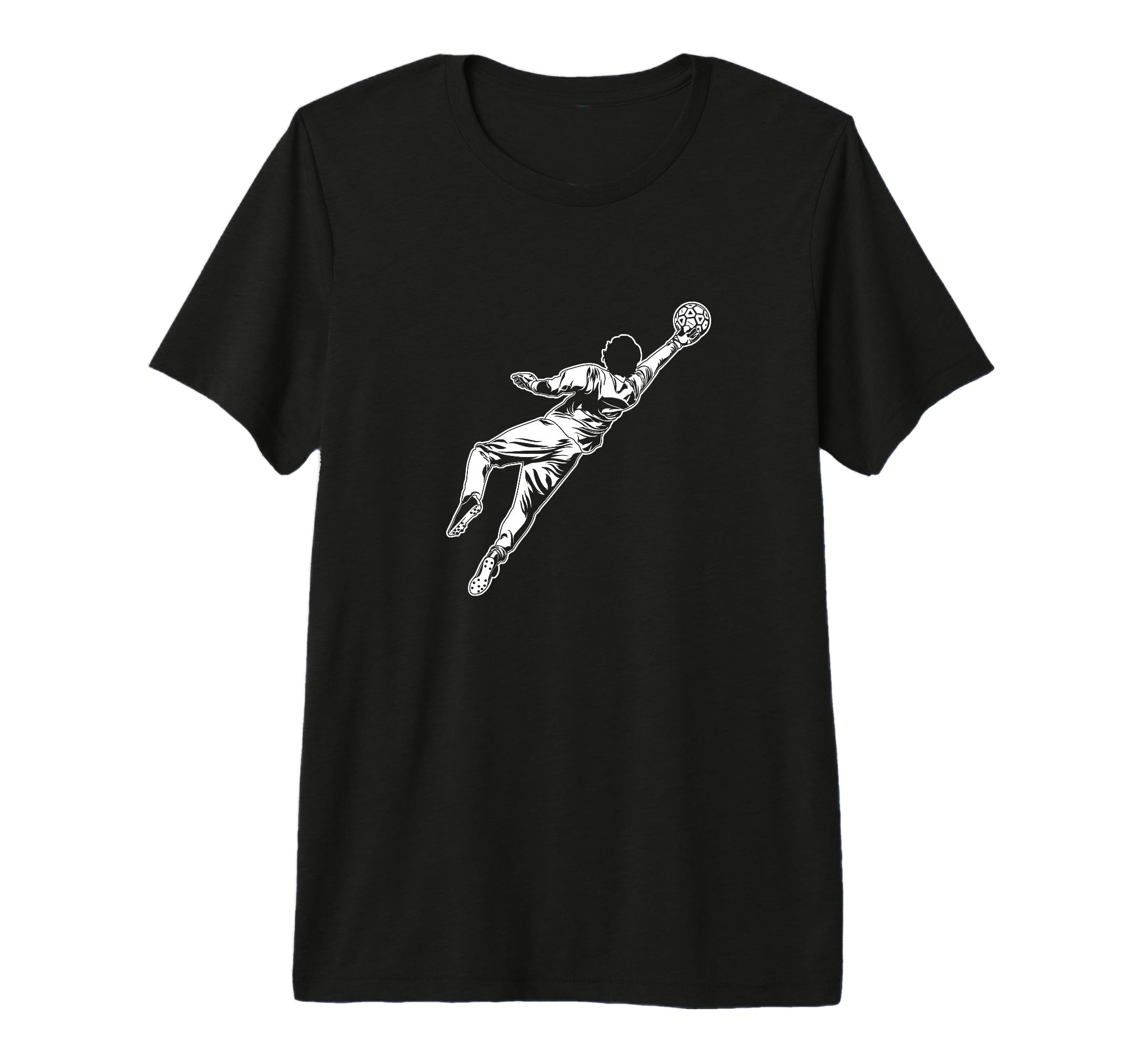 Goalkeeper Soccer Tri Blend T-Shirt - Unique Graphic for Adults